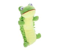 DINHEAROM Juguete para Perros Resistente Al Desgaste Peluche con Forma De Rana Emite Sonido para Morder y Educar Mascotas Casa o Tienda para Evitar Destrucción y Aburrimiento
