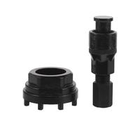 DINHEAROM Kit de Herramientas para Bicicleta y Herramienta para Eje Central Extractor de Bielas Mango Antideslizante y Acero al Carbono, Compatible para Taller y Carretera para Taller y