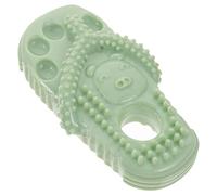DINHEAROM Molar Interactivo para Perros de Masticar de Zapatilla Durable para Perros Pequeños y Limpiar y Fortalecer Relación Dueño