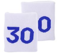 DINHEAROM Muñequeras Deportivas de Poliéster en Color Claro, Banda Elástica Muñeca Que Protege y Absorbe el Sudor, Ideales para Baloncesto y Fútbol, 1 Par