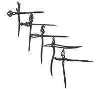 DINHEAROM Palillos Cabello de Madera Estilo Retro para Mujer 10 Piezas Accesorios Cabello Hanfu Que Enrollan y Recogen para Ejercicio y Performance Varios estilos