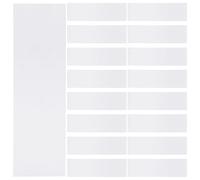 DINHEAROM Papel Absorbente para Laboratorio 600 Hojas (6 Paquetes X 100 Hojas) Papel Filtro Cualitativo de Alta Absorción para Trabajo de Química y Limpieza Experimental