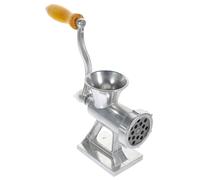 DINHEAROM Picadora de Carne Manual de Aluminio para Hogar, Embutidora Práctica de Salchichas Multifuncional Diseño Ergonómico, Máquina para Picar Carne, Ajo y Verduras, Adecuado para Cocina