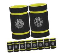 DINHEAROM Protector de Mango para Tatuajes de Esponja Elástico 10 Unidades 30 Mm Diámetro Antideslizante para Artistas de Tatuajes Uso Profesional Color Limón