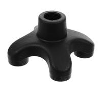 DINHEAROM Puntas de Goma para Bastones Accesorios para Muletas Antideslizante Uso Duradero para Senderismo Estabilidad Superficies Compatible Bastones Estándar para Personas Mayores