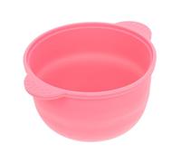 DINHEAROM Recipiente Interior de Silicona Rosa Diseño Resistente al Calor y Mango para Derretir Cera Adecuado para Uso en Salón Casa