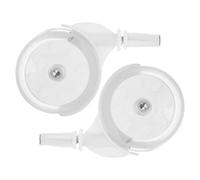 DINHEAROM Ruedas Giratorias para Andador de Ñiño 4 Piezas de Repuesto, Plástico Resistente, Compatibles Mayoría de Andadores, Cambio Fácil para Caminantes y Cochecitos de Paseo