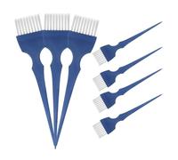 DINHEAROM Set de 7 Pinceles Fácil de Usar y Limpiar para Teñir el Cabello Color Aleatorio Cerdas de Fibra y Plástico Adecuado para Peluquería y Salón Profesional