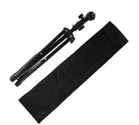 DINHEAROM Soporte para Batería Ajustable de Metal Negro para Instrumento de Práctica y Caja, Altura Regulable, Adecuado para Principiantes en Percusión Varios estilos