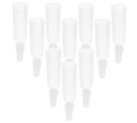 DINHEAROM Tapones para Frascos de Ampollas de 2ml Puntas de Plástico, Protector de Dedos de Tpe, 10 Unidades, Uso en Hospitales y Laboratorios
