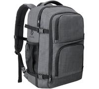 Dinictis 40L Carry on vuelo aprobado viaje Laptop Mochila, Business Weekender Bag, gris oscuro, Talla única