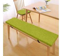 Dining Table Bench Cushion 130 * 35 * 3cm Non-Slip Washable Cover Seat Pad for Bay Windows, Garden Patio, Long Chairs, Swings & Porch Furniture