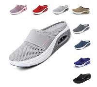 Dinint Zapatos para Caminar ortopédicos para diabéticos Zapatos para Caminar sin Cordones de Aire para Mujer Sandalias para Mujer