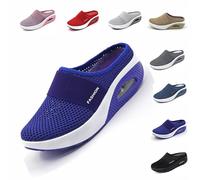 Dinint Zapatos para Caminar ortopédicos para diabéticos Zapatos para Caminar sin Cordones de Aire para Mujer Sandalias para Mujer