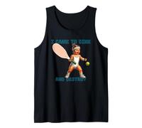 Dink and Destroy - Divertido gráfico de Pickleball Camiseta sin Mangas