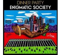 Dinner Party - Enigmatic Society (Black & White Splattered Coloured) (LP)