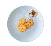 Dinner Plates, Ceramic Dinner Plate, Cute Bread and Appetizer Dishes with Bear Design for Hotel Dining Kitchen Use, Ideal for Food Presentation Serving Tasting Events Stylish and Functional Tableware