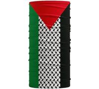 Dinntty Bandana de la Bandera de Palestina, Polaina para el Cuello, Resistente al Viento, pañuelo Multifuncional, Bufanda, Cubierta para la Cara para Actividades al Aire Libre