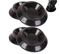 Dinntty Copa con Ruedas para Piano, 4 Uds., Almohadilla para pie de Piano Vertical Antideslizante, Rueda para Piano Redonda, Protector de Suelo, cojinete de Carga, Rueda para Piano