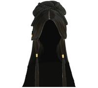 Dinntty Peluca Tradicional China Hanfu, Moño Retro, Peluca China Antigua, Piezas De Cabello De Princesa, Cosplay De Halloween