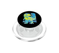 Dino 3 Years of Being Awesome Dinosaurier 3. Cumpleaños PopSockets PopGrip para MagSafe