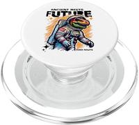 Dino Astronaut Ancient Rex Future Fusion Art Space Explorer PopSockets PopGrip para MagSafe