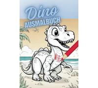 Dino Ausmalbuch für Kinder ab 3 Jahre