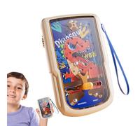 Dino Ball Catcher, Tabletop Game, Interactive Catch Machine, Realistic Sound Effects Kids Family Toy Indoor Outdoor Party Game Stem Learning Birthday Gift Boys Girls Fun 5.12x3.35x0.79 Inches