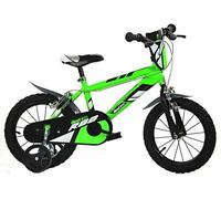 Dino Bikes 414U-R88 - Bicicleta Infantil Unisex de Acero, Multicolor, 35,56 cm (14"), 35,56 cm (13,8")