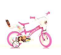 Dino Bikes Bicicleta de niña Barbie de 12 Pulgadas, Apta para niñas de Altura Entre 87 y 110 cm. Código de artículo: 612GL-02BA