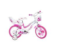 DINO BIKES Bicicleta de niña FLAPPY 14" apta para niños de altura entre 95 y 115 cm. Código art. 514-02