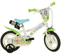 Dino Bikes - Bicicleta para niño y niña Bluey de 14 Pulgadas