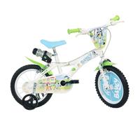 Dino Bikes Para bicicleta infantil Bluey para niñas de 14 pulgadas