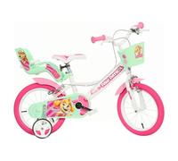 Dino Bikes - Bicicleta Rosa 14'' Patrulla Canina