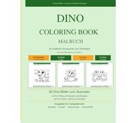 Dino Coloring Book: 30 cute dinosaurs to color in