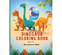 Dino Colouring Book: 30 Cute Dinosaur Designs with Simple, Bold Outlines for Boys and Girls