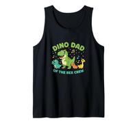 Dino Dad of The Rex Crew - Camiseta Divertida para el día del Padre Camiseta sin Mangas