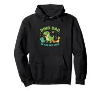 Dino Dad of The Rex Crew - Camiseta Divertida para el día del Padre Sudadera con Capucha