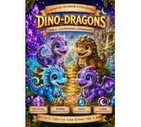 DINO-DRAGONS - Les Dragons Légendaires: Cahier de coloriage et d'activités pour enfants de 4 à 8 ans - Coloriages, labyrinthes, cherche et trouve et points à relier (Tome 2)