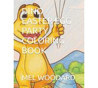 DINO EASTER EGG PARTY COLORING BOOK
