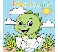 Dino Family Coloring Book: Fun and Easy Coloring Pages for Boys and Girls | Cute Dinosaurs, Activities, and Stress Relief