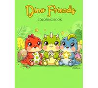 Dino Friends: Coloring book (Rainbow Joy Books)