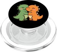 Dino Friends Forever. Bonito diseño de Dinosaurio Kawaii. PopSockets PopGrip para MagSafe