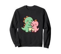 Dino Friends Forever. Bonito diseño de Dinosaurio Kawaii. Sudadera