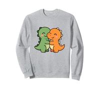 Dino Friends Forever. Bonito diseño de Dinosaurio Kawaii. Sudadera