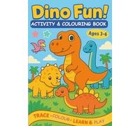 Dino Fun - Activity and Colouring Book for Kids !
