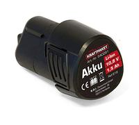 Dino KRAFTPAKET Batería de 10,8 V 1,5 Ah para pulidora inalámbrica 640256 640281 1,5 Ah, Color Negro