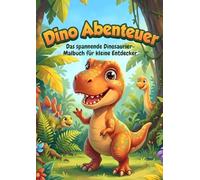 Dino-Malspaß - Das große Dinosaurier Kinder-Malbuch: Über 20 süße Dinosaurier zum Ausmalen für Kinder ab 4 Jahren | T-Rex, Triceratops, Stegosaurus & mehr