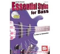 Essential Styles for Bass. Partituras, CD para Bajo