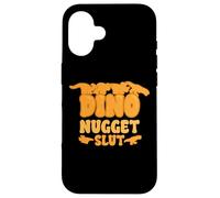 Dino Nugget Slut Funny Dinosaur Chicken Nug Lover Foodie Carcasa para iPhone 16